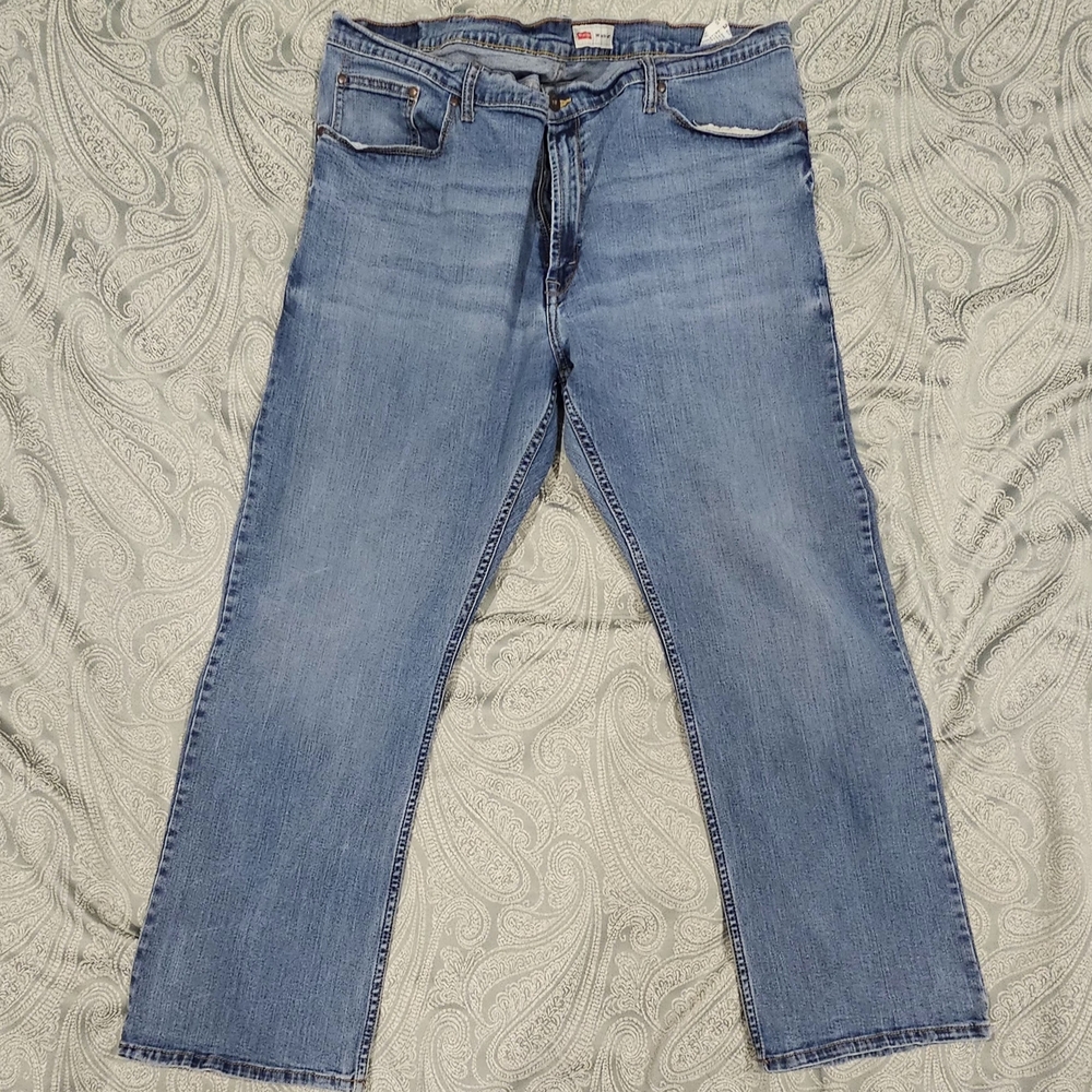Wrangler Men's Relaxed Jeans - Light Blue